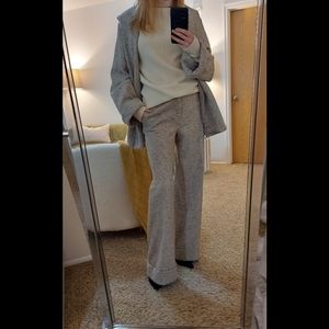 Zara pant and coat set wool blend size S and 6